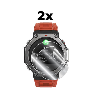 Amazfit T-Rex 3 Akıllı Saat için IPG Orijinal Ekran Koruyucu (2 Adet) (Hidrojel)