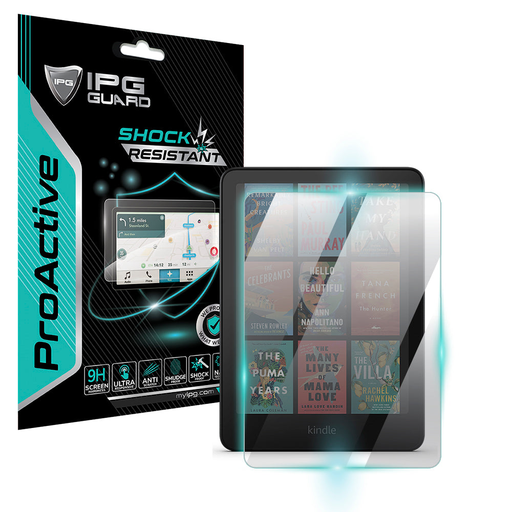 IPG ProActive for Amazon Kindle Paperwhite-Kindle Paperwhite Signature Edition-Kindle Colorsoft Signature Edition 7" inch Screen Protector