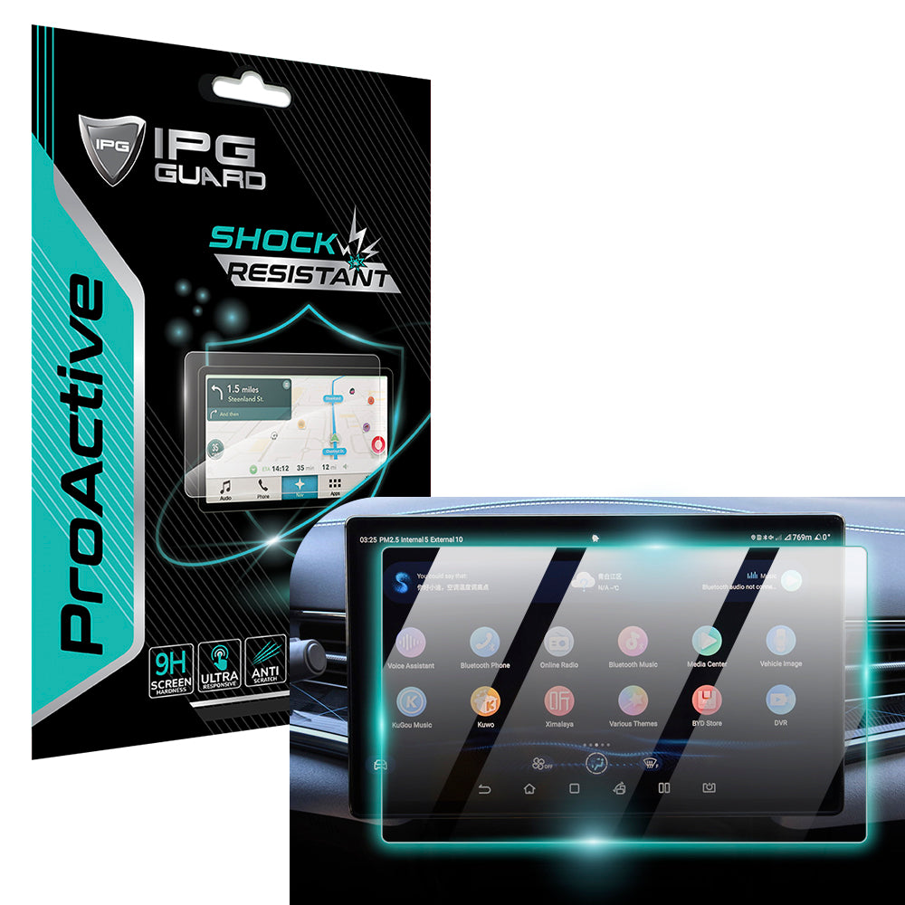 BYD 2022-2025 SEAL / 2025 SEAL U DM-i / 2025 SEAL U EV / 2025 SEAL AWD 15.6" İnç Navigasyon için 9H Nano IPG ProActive Ekran Koruyucu