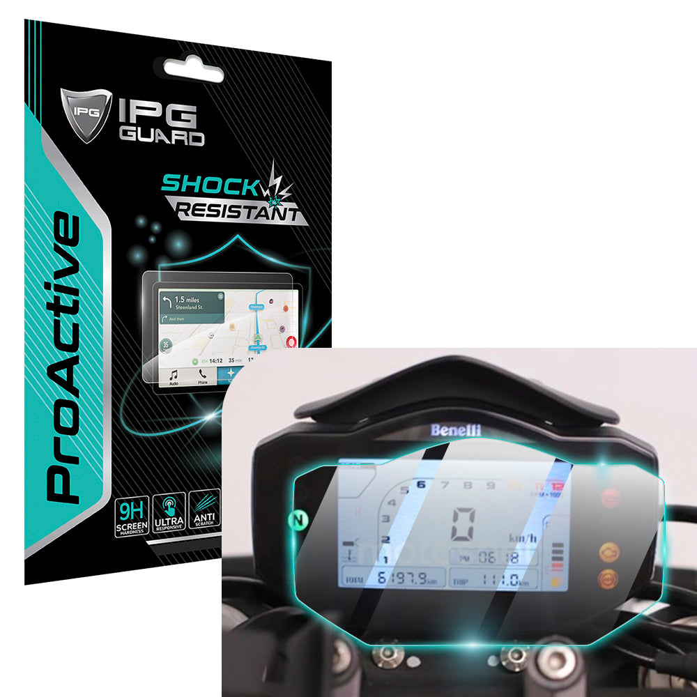 IPG ProActive for Benelli 752-752S Motorcycle Dashboard Cluster Speedometer Display Screen Protector