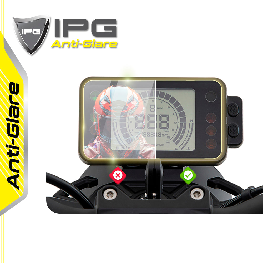 Benelli Leoncino 250 GPS Navigasyon Hız Göstergesi Gösterge Paneli için IPG Anti-Glare Yansıma Önleyici Ekran Koruyucu