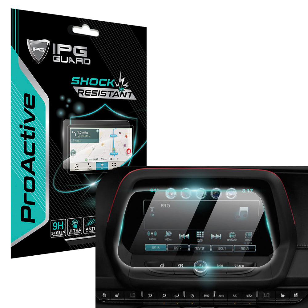 IPG ProActive for CHEVROLET CAMARO SS - ZL - 1LS - LT - LT1 2016-2024 8" Inch Navigation SCREEN Protector