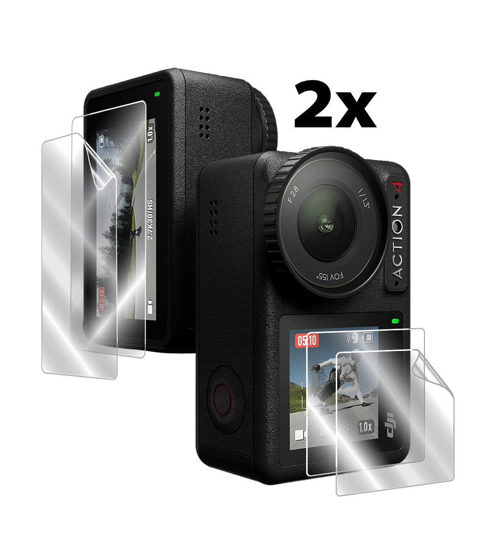 IPG Original for DJI Osmo Action 4 Action Camera Digital SCREEN Protector (2 Units) (Hydrogel)