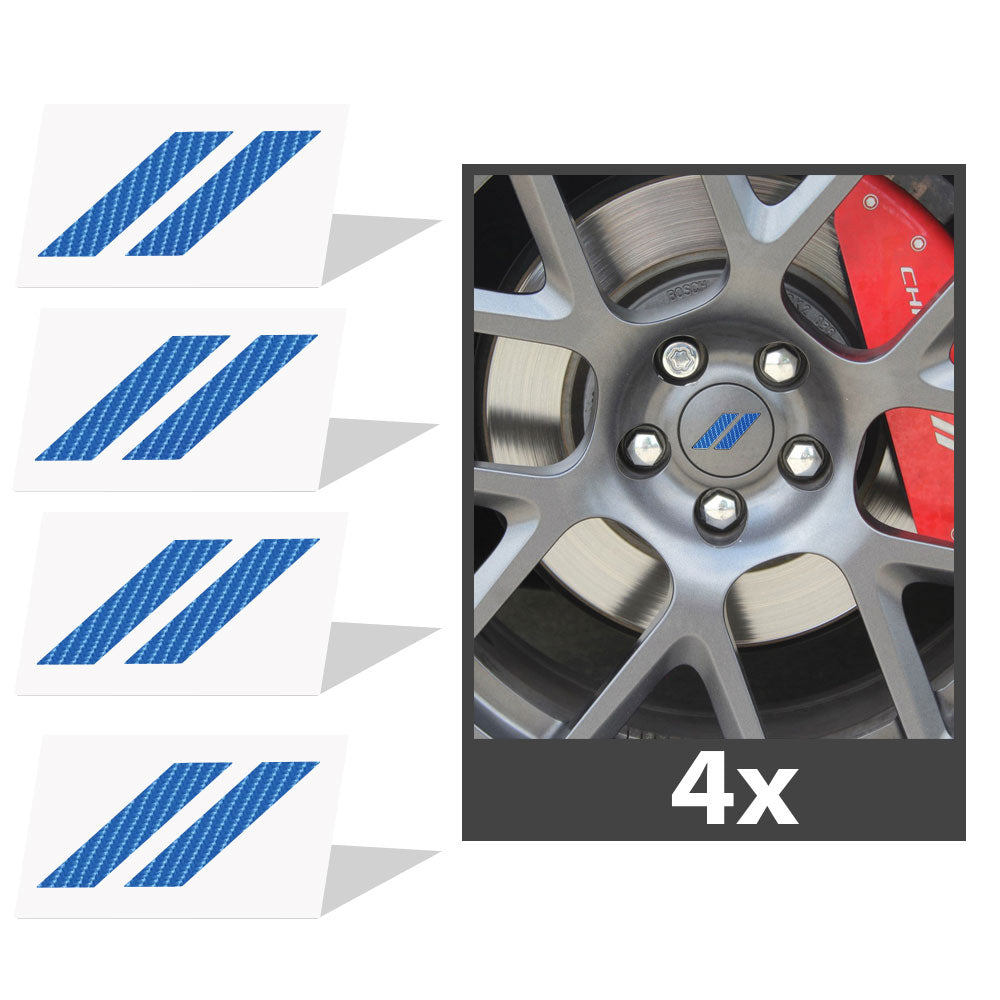 2017-2024 Dodge Challenger Hash Rhombus Jant Kapağı için IPG Dekoratif Koruyucu Logo Amblem Sticker Etiket Aksesuar Vinil (4 Set)