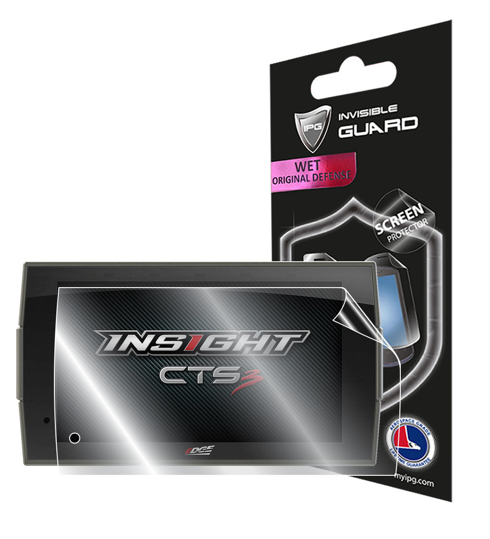 IPG Original for Edge Insight CTS3 Digital Gauge 5" Display SCREEN Protector (Hydrogel)