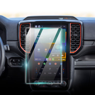 Ford Ranger Lariat & Raptor & XLT (Optional) & 4x4 WILDTRAK AT - X AT 2023-2024 12" İnç Navigasyon için 9H Nano IPG ProActive Ekran Koruyucu