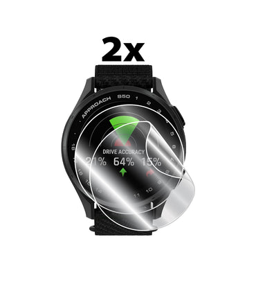 Garmin Approach S50 / Approach S44 Golf GPS Akıllı Saat için IPG Orijinal Ekran Koruyucu (2 Adet) (Hidrojel)