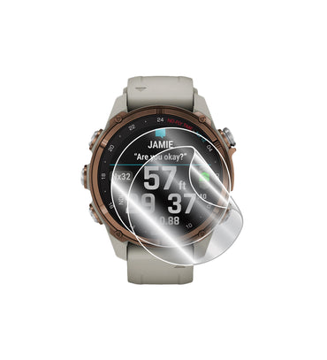 Garmin Descent Mk3-Mk3i (Kasa Boyu:43 mm) Akıllı Saat için IPG Orijinal Ekran Koruyucu (2 Adet) (Hidrojel)