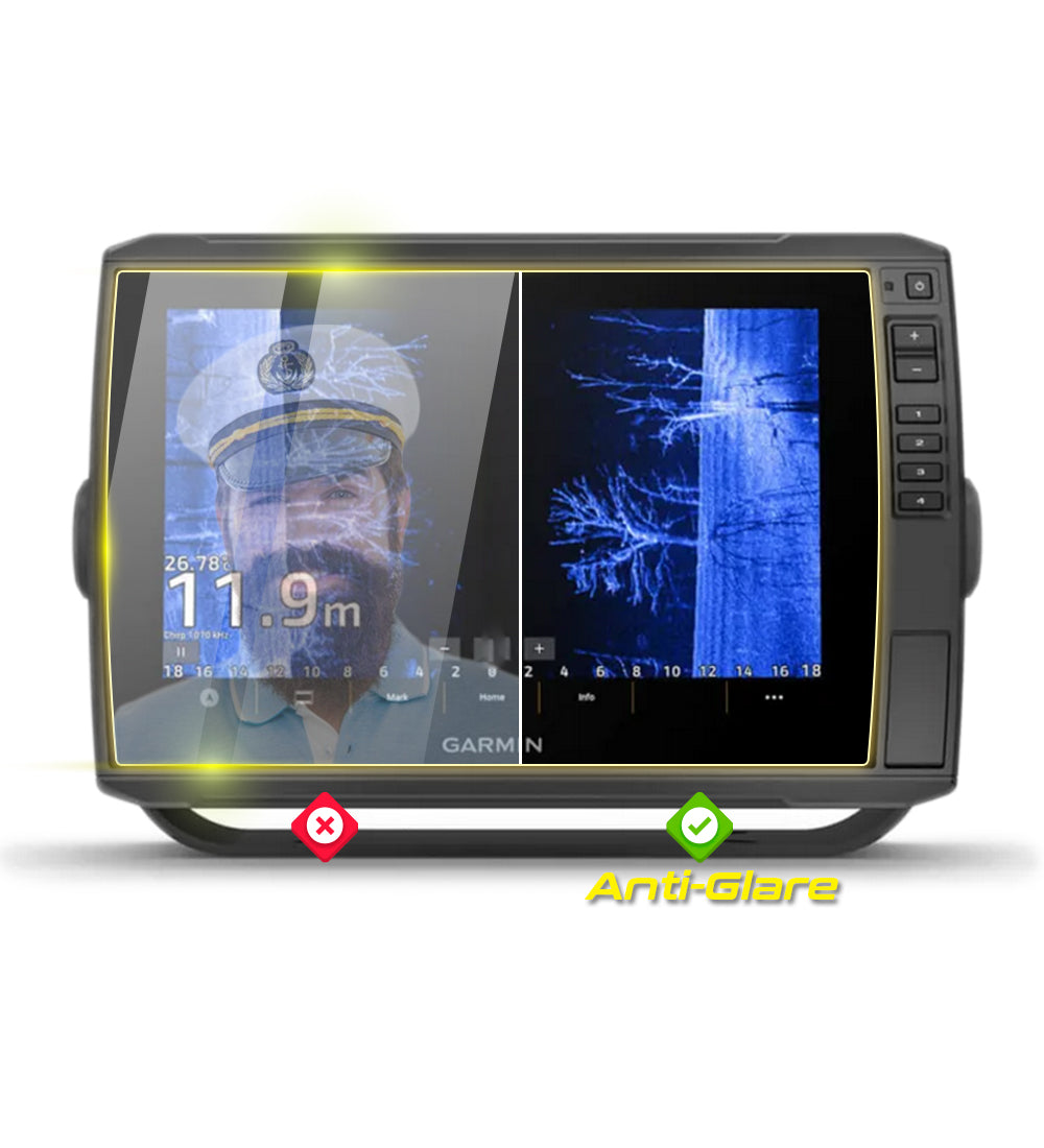 Garmin EchoMAP 102 SV Ultra / 106 SV Ultra-2 / 102 SV 10" inç Sonar Radar Harita Dönüştürücü Ekranı için IPG Anti-Glare Yansıma Önleyici Ekran Koruyucu