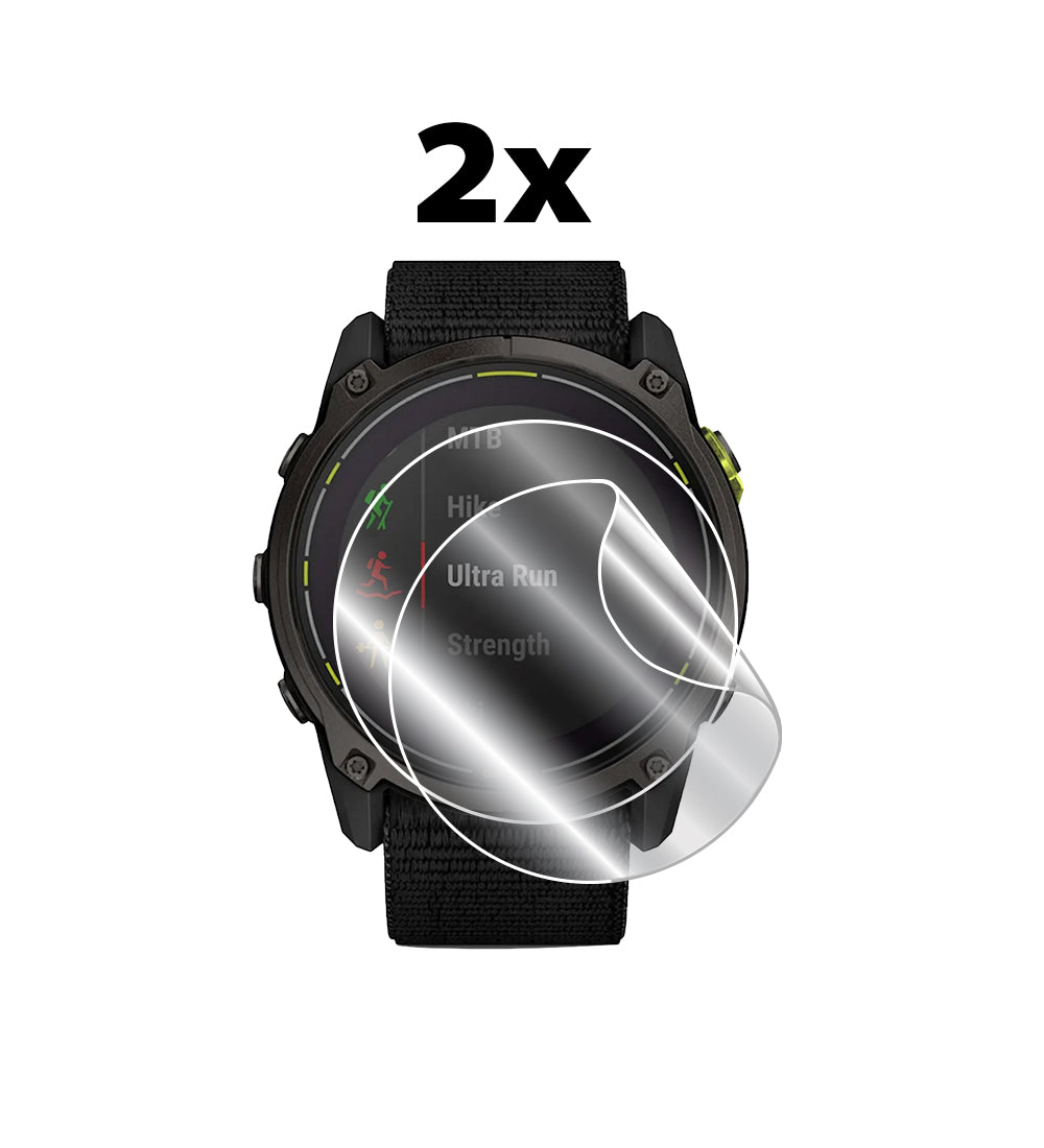 IPG Original for Garmin Fenix 8 – Fenix 8 Pro 51 mm AMOLED / Garmin Enduro 3 Smartwatch SCREEN Protector (2 Units) (Hydrogel)