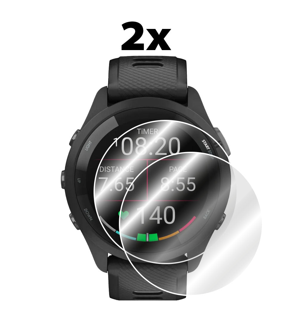 IPG Original for Garmin Forerunner 265 - Forerunner 265S Music Smartwatch SCREEN Protector (2 Units) (Hydrogel)