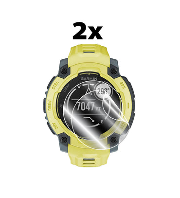 Garmin Instinct E - 45 mm Akıllı Saat için IPG Orijinal Ekran Koruyucu (2 Adet) (Hidrojel)