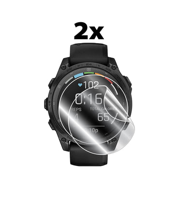 Garmin Tactix 8 – 47 mm AMOLED Akıllı Saat için IPG Orijinal Ekran Koruyucu (2 Adet) (Hidrojel)