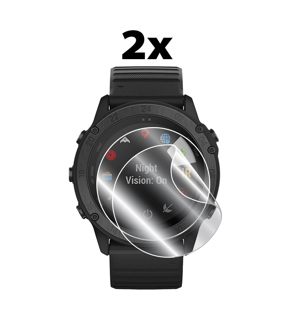Garmin Tactix Delta Solar Taktiksel Akıllı Saat için IPG Orijinal Ekran Koruyucu (2 Adet) (Hidrojel)
