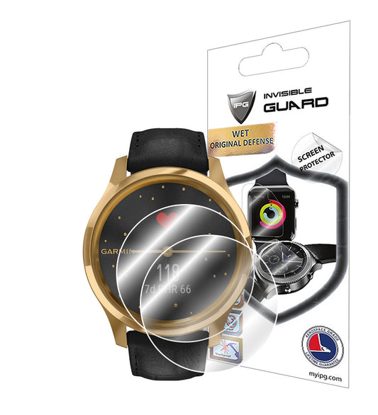 IPG for Garmin Vivomove Luxe Smartwatch SCREEN Protector (Hydrogel)