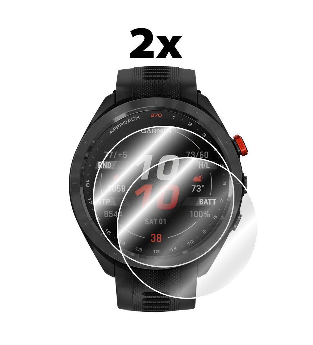 Garmin Approach S70 Akıllı Saat için IPG Orijinal Ekran Koruyucu (2 Adet) (Hidrojel)
