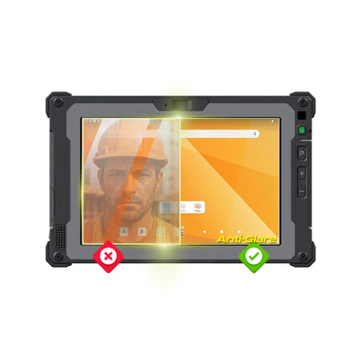 Getac ZX80 8" inç Endüstriyel Tanılama Tablet PC El Cihazı Ekranı için IPG Anti-Glare Yansıma Önleyici Ekran Koruyucu