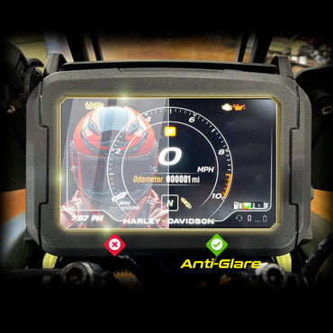 IPG Anti-Glare for HARLEY PAN AMERICA 1250 S PA1250 S PANAMERICA 1250 2020-2024 Motorcycle Dashboard Cluster Speedometer Display ANTI-GLARE SCREEN Protector
