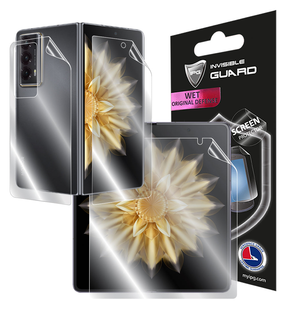 IPG Original for Honor Magic V2 FULL BODY ( External + Internal Screen + Back) FULL BODY Protector (Hydrogel)