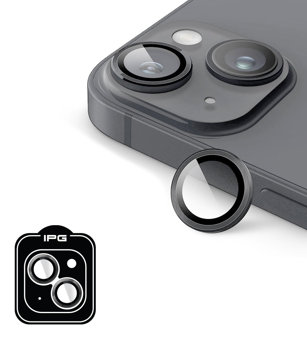 IPG ProLens Apple iPhone 14 - 14 Plus için CD Desenli Kamera Lens Koruyucu (4 Farklı Renk Seçeneğiyle)