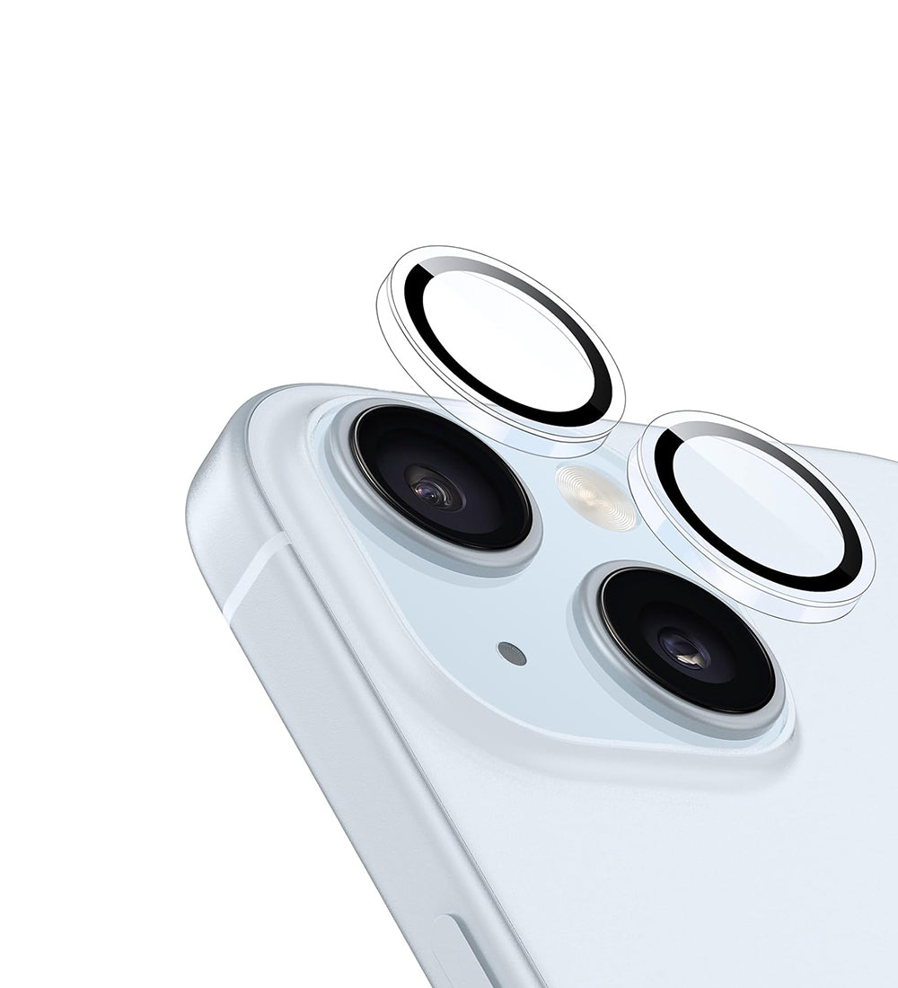 IPG ProLens Apple iPhone 15 - 15 Plus için Şeffaf Kamera Lens Koruyucu (Şeffaf)