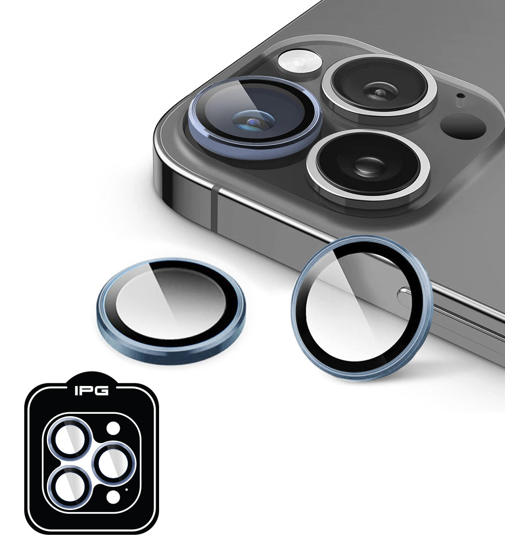 IPG ProLens for Apple iPhone 15 Pro - 15 Pro Max CD TRACK FRAME CAMERA LENS Protector (4 Color Options)