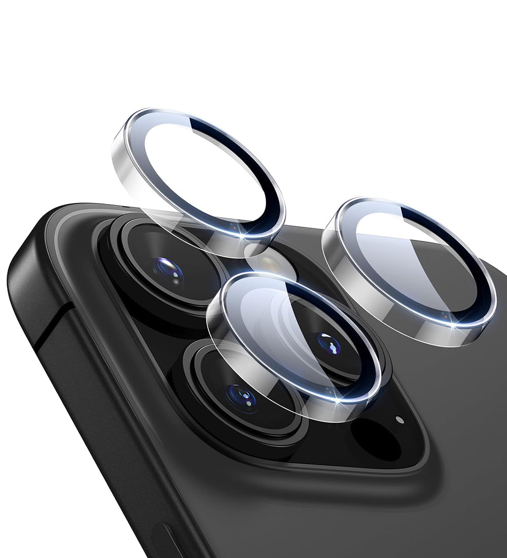 IPG ProLens Apple iPhone 16 Pro - 16 Pro Max için Şeffaf Kamera Lens Koruyucu (Şeffaf)