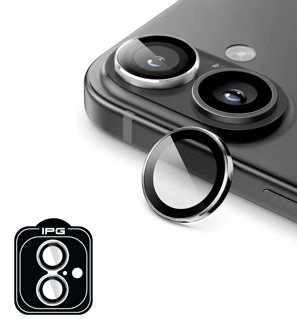 IPG ProLens Apple iPhone 16 - 16 Plus için CD Desenli Kamera Lens Koruyucu (4 Farklı Renk Seçeneğiyle)