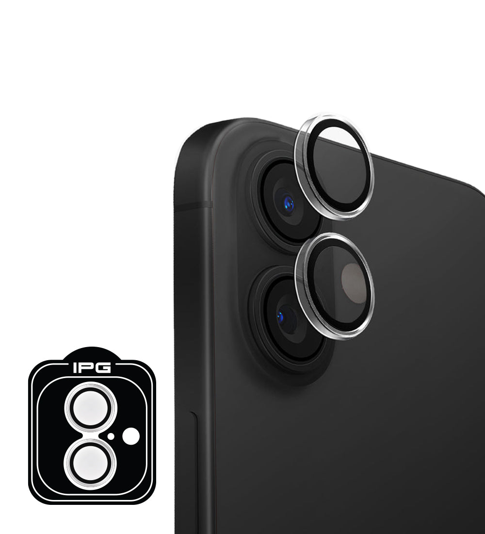 IPG ProLens Apple iPhone 16 - 16 Plus için Şeffaf Kamera Lens Koruyucu (Şeffaf)