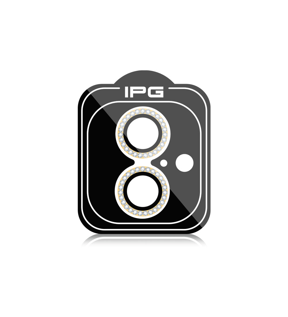 IPG ProLens Apple iPhone 16 - 16 Plus için Elmas - Taşlı Kamera Lens Koruyucu (4 Farklı Renk Seçeneğiyle)