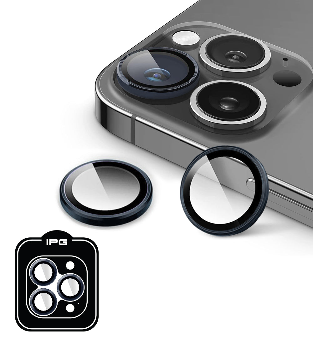 IPG ProLens Apple iPhone 16 Pro - 16 Pro Max için CD Desenli Kamera Lens Koruyucu (4 Farklı Renk Seçeneğiyle)