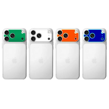 Apple iPhone 17 Pro için IPG Dekoratif Arka Kamera Koruyucu (4 Renk) Set - 2