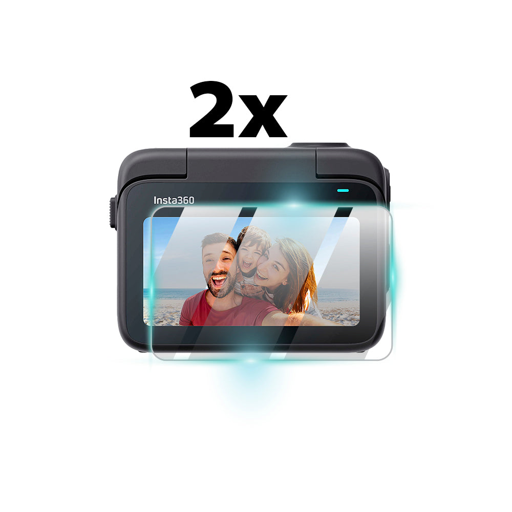 IPG ProActive for Insta360 GO 3-3S Mini Action Camera Flip Touch Display SCREEN Protector (2 Units)