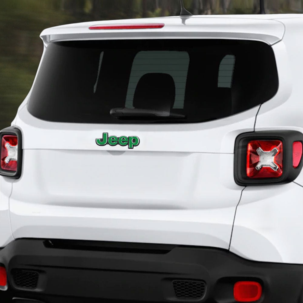 Jeep Renegade Limited 2015 - 2020 Ön ve Arka Amblem için IPG Dekoratif Koruyucu Logo Sticker Etiket Aksesuar Vinil