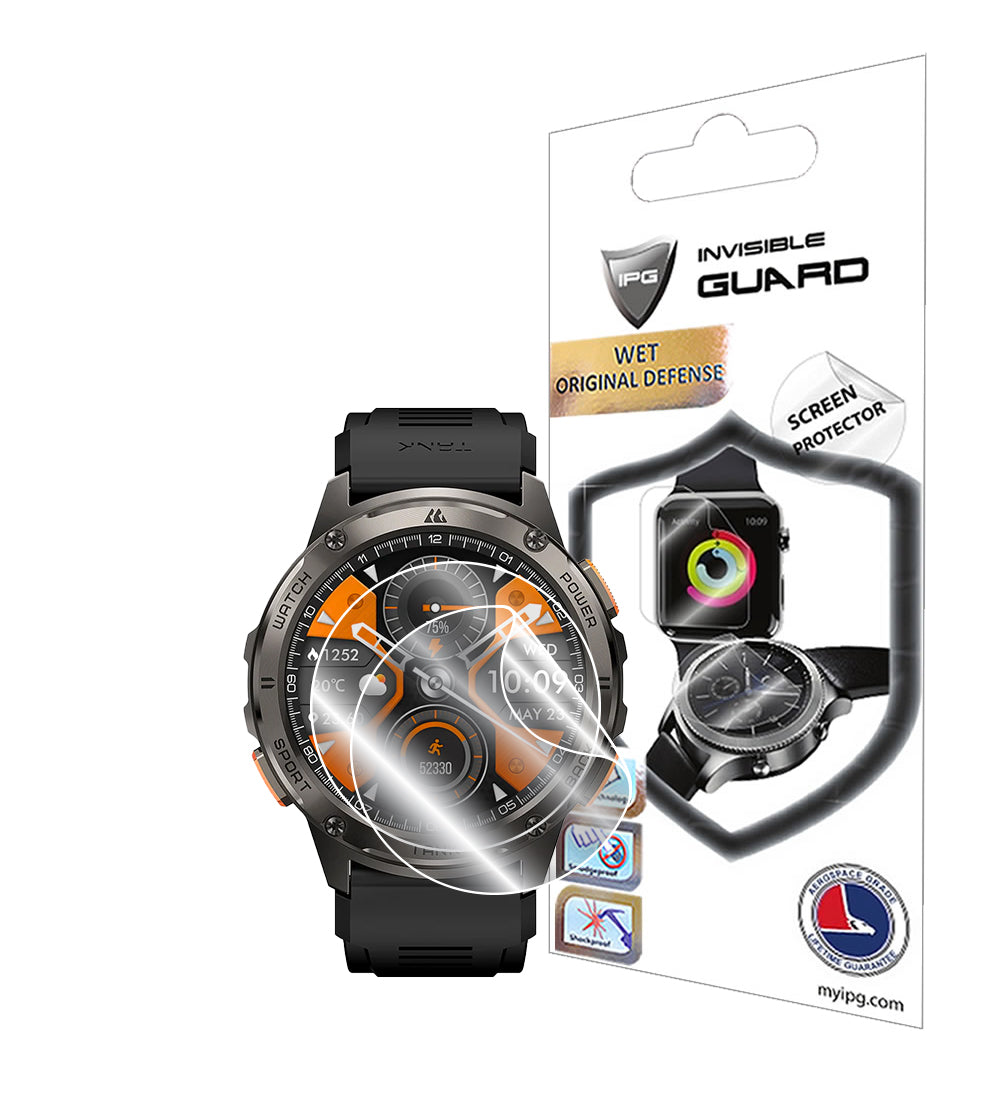 IPG Original for KOSPET TANK T3 / AMAZTIM T3 / KOSPET TANK T3 ULTRA 2 Smartwatch SCREEN Protector (2 Units) (Hydrogel)