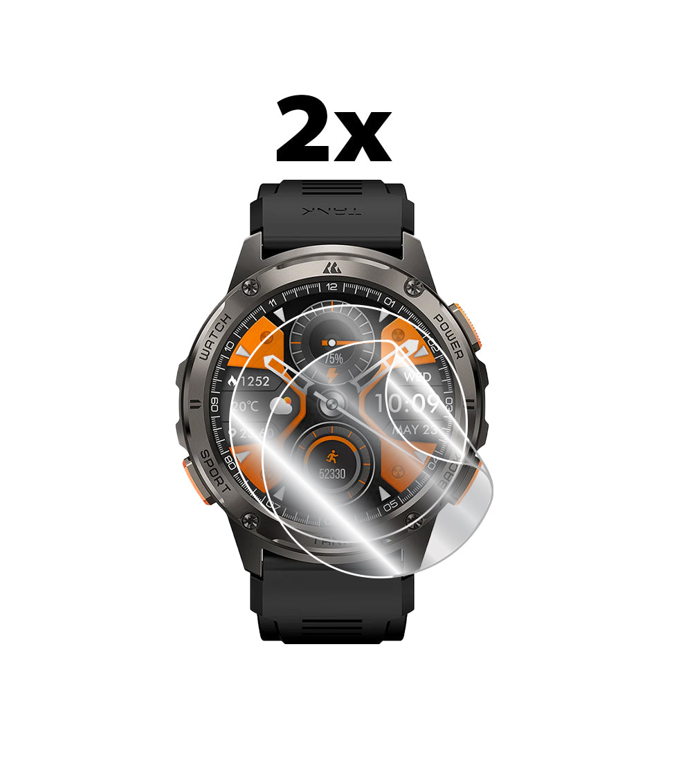 IPG Original for KOSPET TANK T3 / AMAZTIM T3 / KOSPET TANK T3 ULTRA 2 Smartwatch SCREEN Protector (2 Units) (Hydrogel)