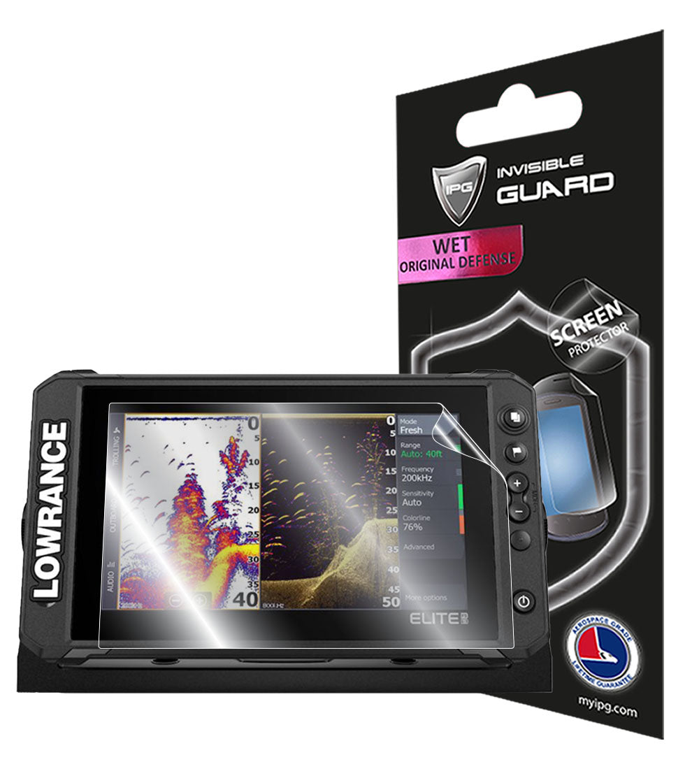 IPG Original for Lowrance Elite FS 9 Fish Finder GPS SCREEN Protector (Hydrogel)