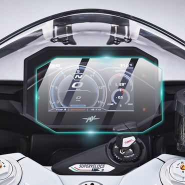 2020-2025 MV AGUSTA SUPER VELOCE 800 - SERIE ORO GPS Navigasyon Hız Göstergesi Gösterge Paneli için 9H Nano IPG ProActive Ekran Koruyucu