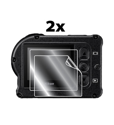 Nikon KeyMission 170 ActionCam Dijital Fotoğraf Makinesi için IPG Orijinal EKRAN Koruyucu (2 Adet) (Hidrojel)