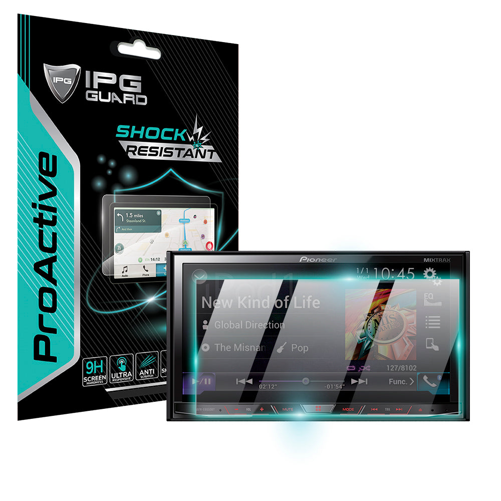 PIONEER AVH-X8750BT 6.95 inç Multimedya Ekran için 9H Nano IPG ProActive Ekran Koruyucu