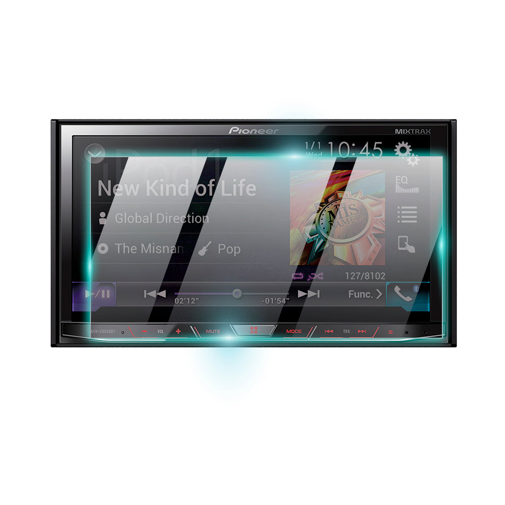 PIONEER AVH-X8750BT 6.95 inç Multimedya Ekran için 9H Nano IPG ProActive Ekran Koruyucu