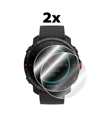 Polar Grit X Pro GPS Multisport Saat için IPG Orijinal Ekran Koruyucu (2 Adet) (Hidrojel)