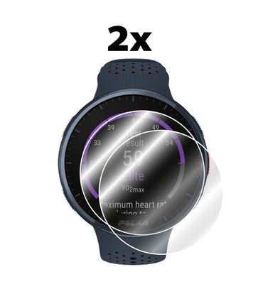 Polar Pacer - Pacer Pro GPS Koşu Saat için IPG Orijinal Ekran Koruyucu (2 Adet) (Hidrojel)