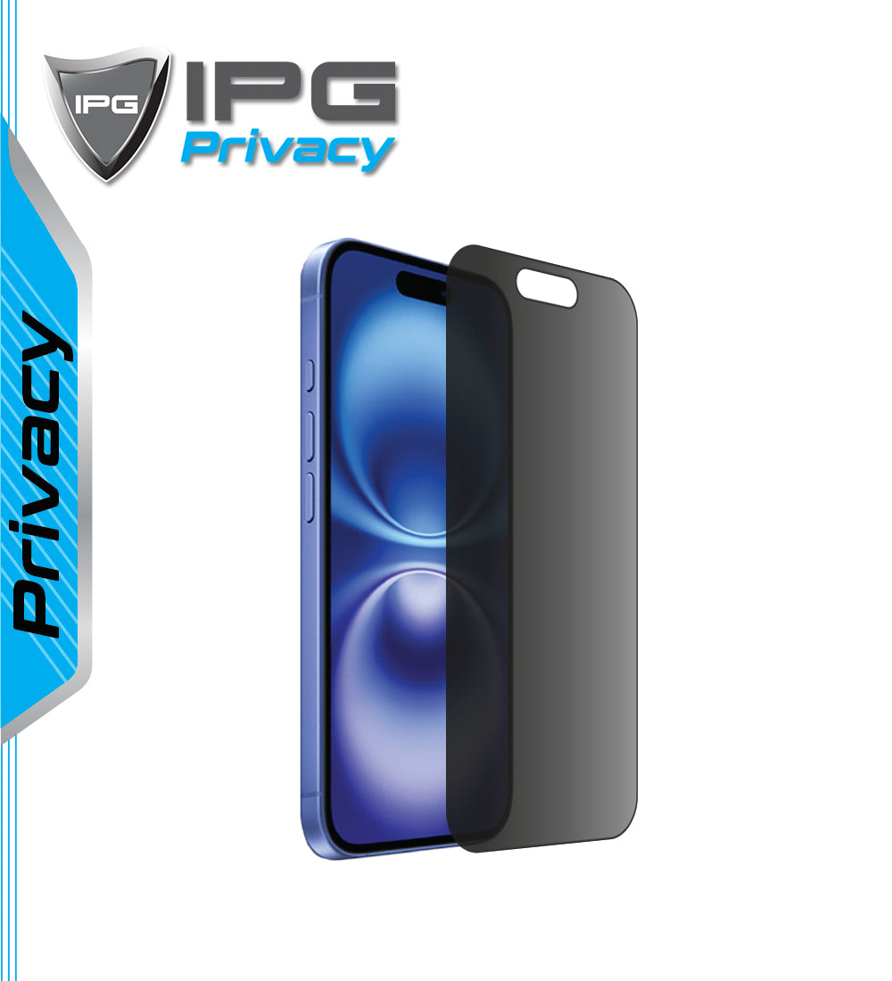 IPG Privacy for Apple iPhone 16 PRIVACY Anti-spy Glass SCREEN Protector