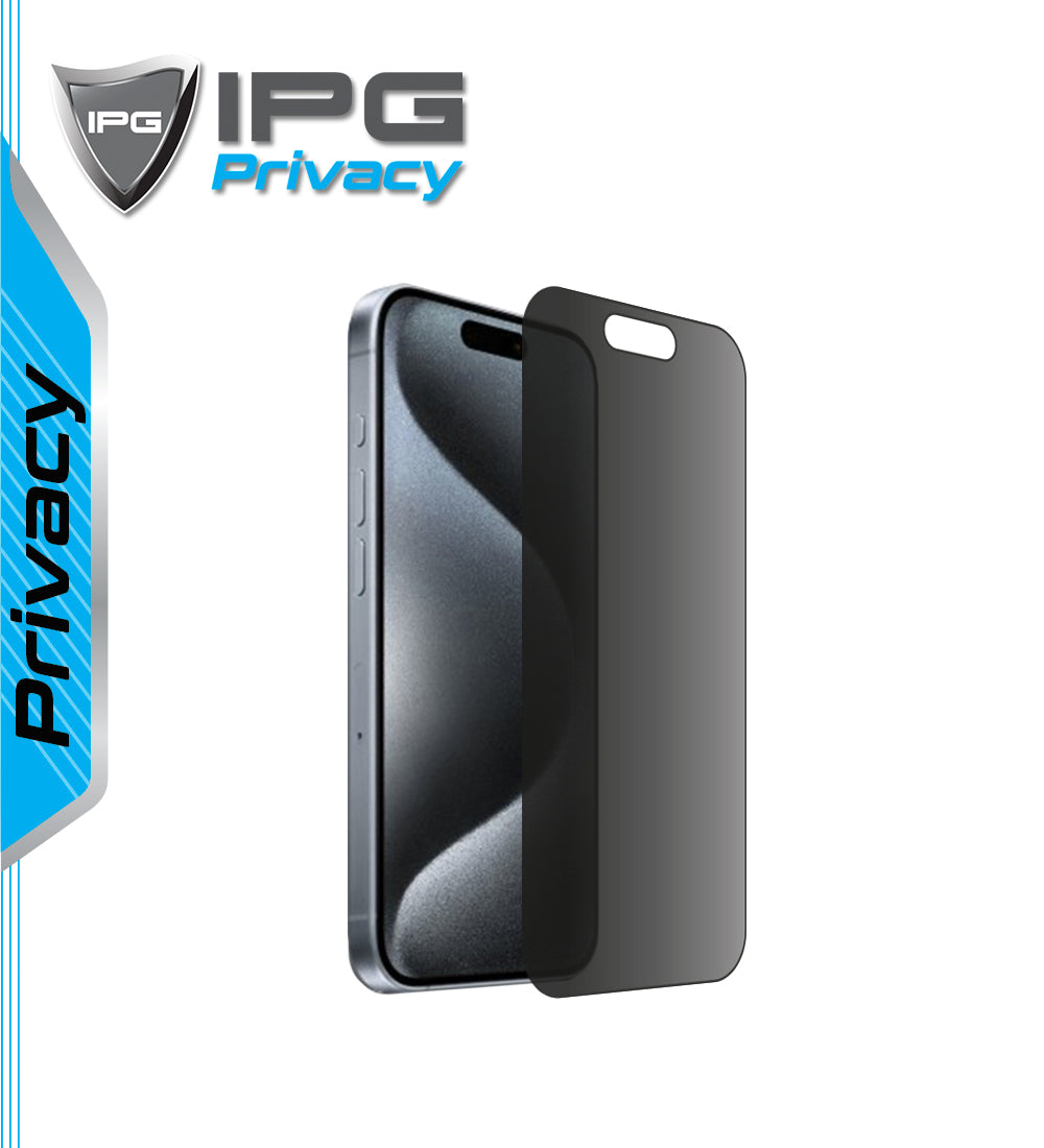 Apple iPhone 15 Pro Max Ekranı için IPG Privacy Hayalet Ekran Koruyucu