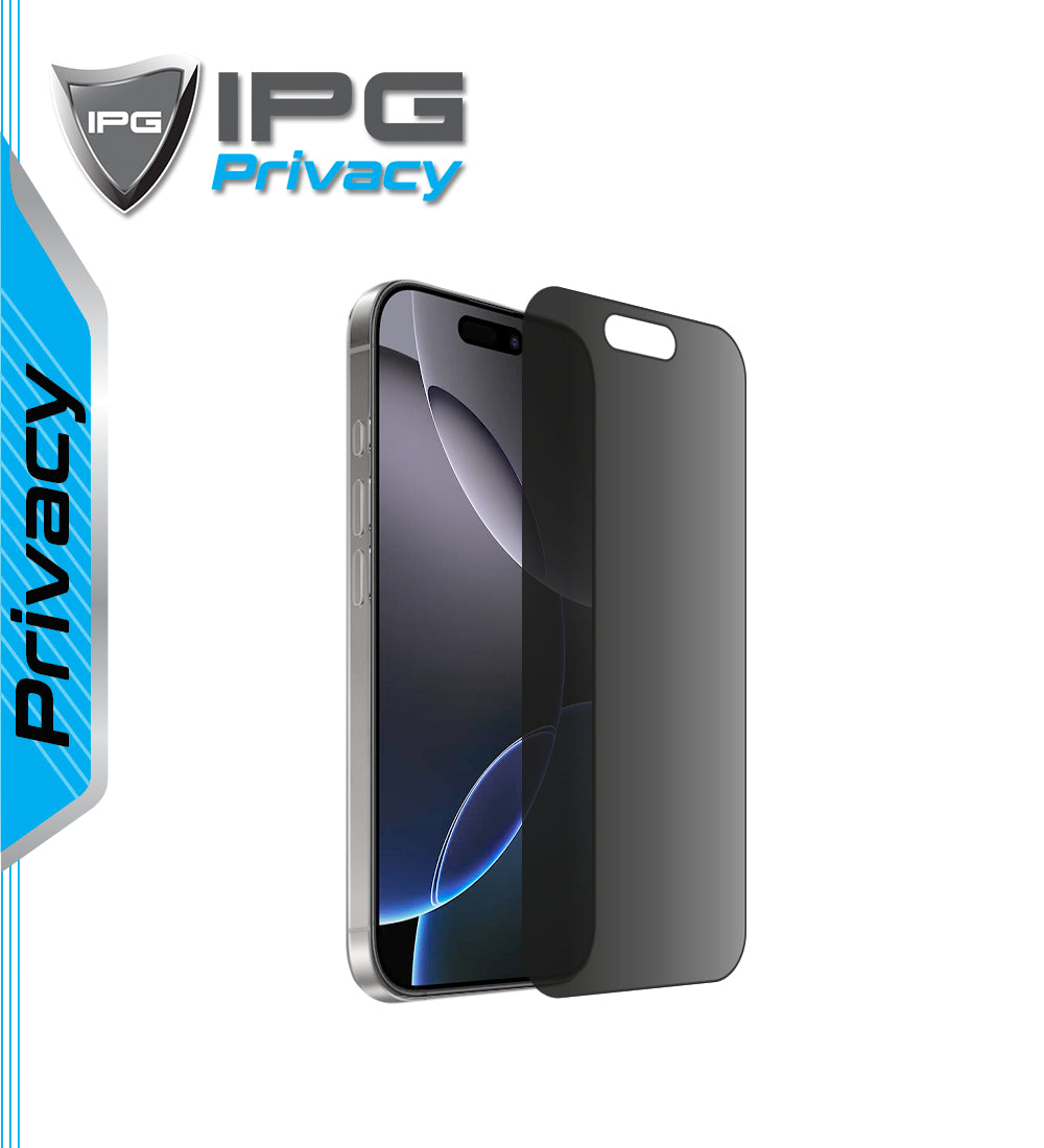 IPG Privacy for Apple iPhone 16 Pro PRIVACY Anti-spy Glass SCREEN Protector