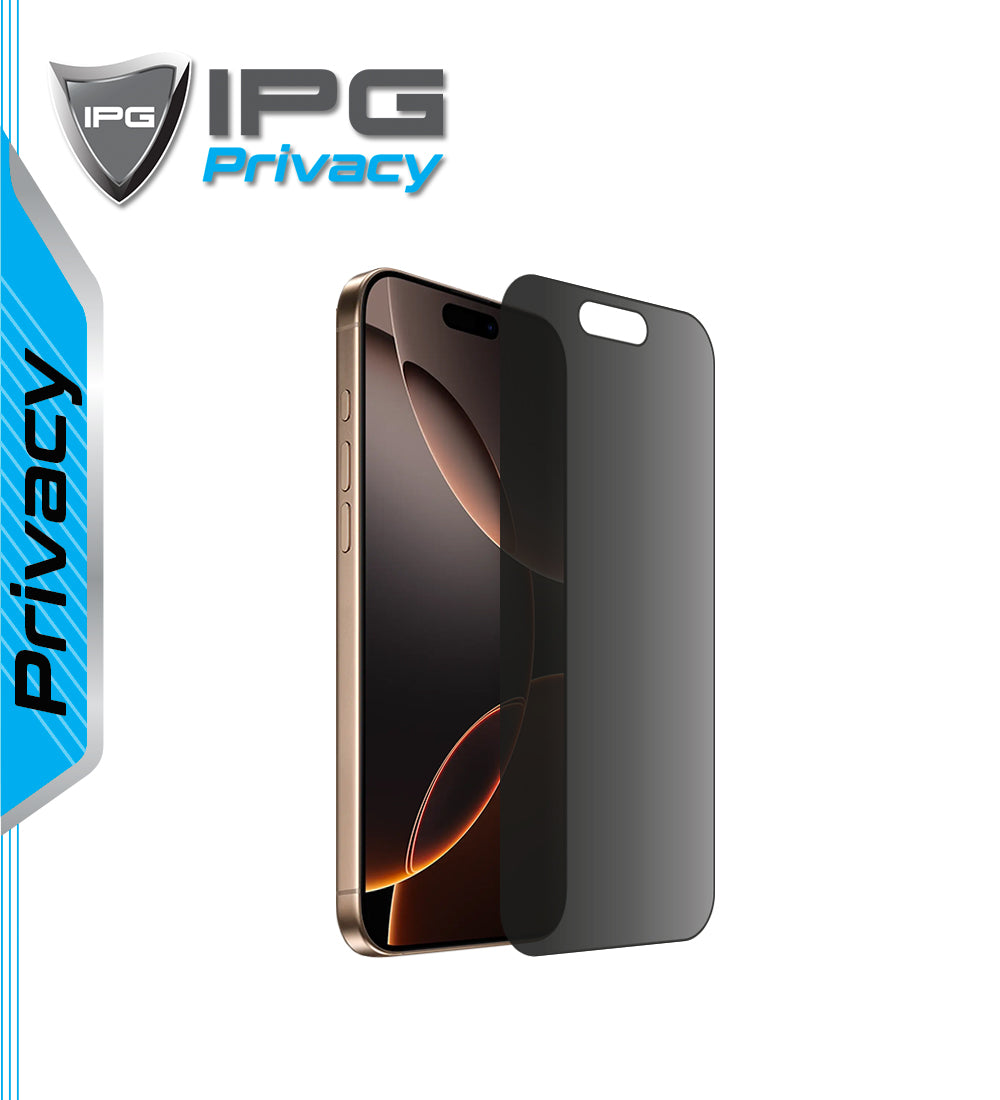 IPG Privacy for Apple iPhone 16 Pro Max PRIVACY Anti-spy Glass SCREEN Protector
