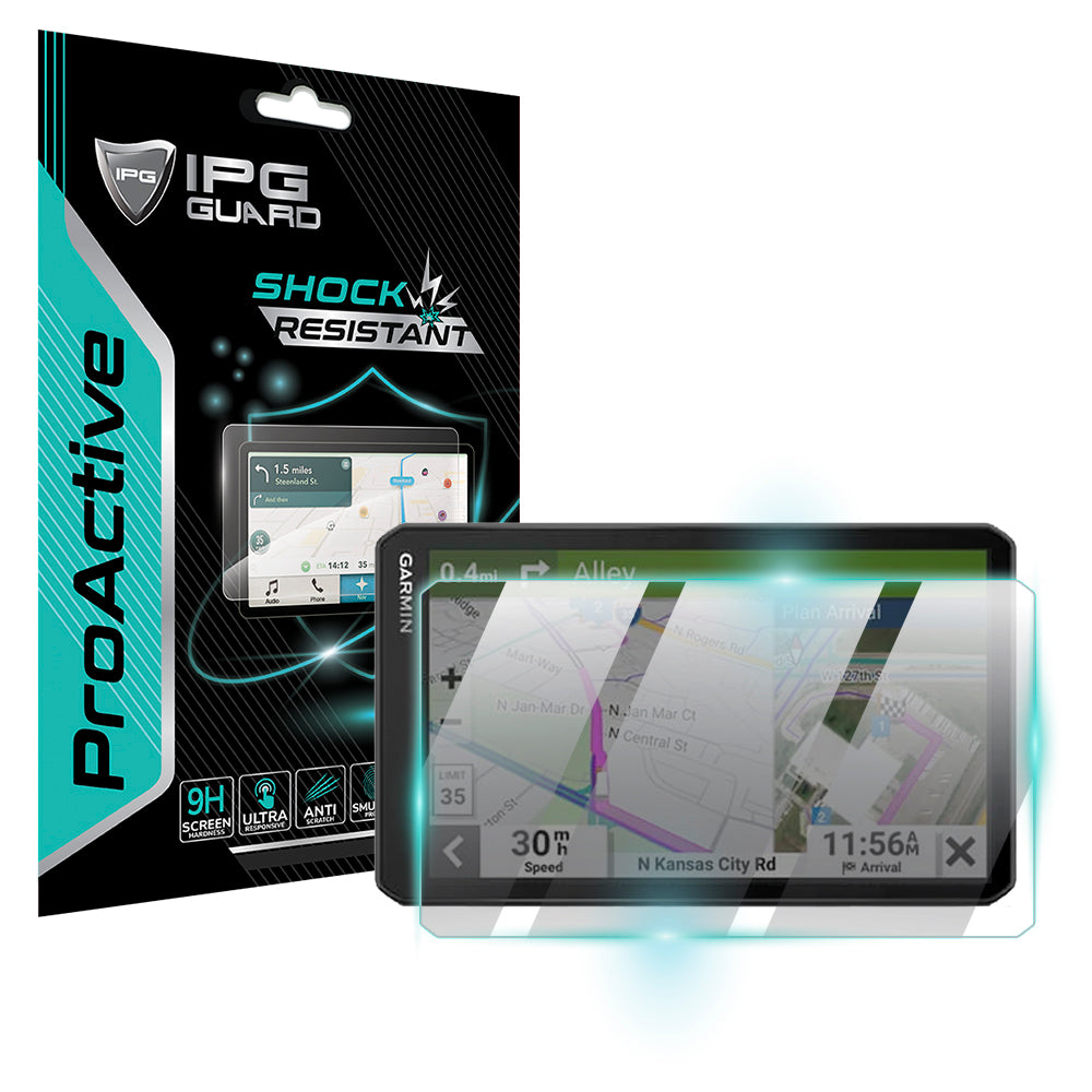 Garmin Dezl OTR710 7 inç Kamyon Araç Navigasyon GPS Ekranı için IPG ProActive Ekran Koruyucu