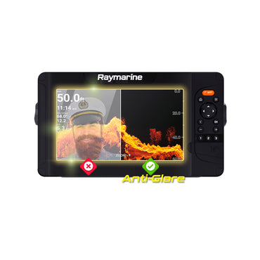 IPG Anti-Glare for Raymarine Element 9 HV CHIRP 9" inch Fishfinder & Chartplotter GPS Sonar Radar Map Display ANTI-GLARE SCREEN Protector