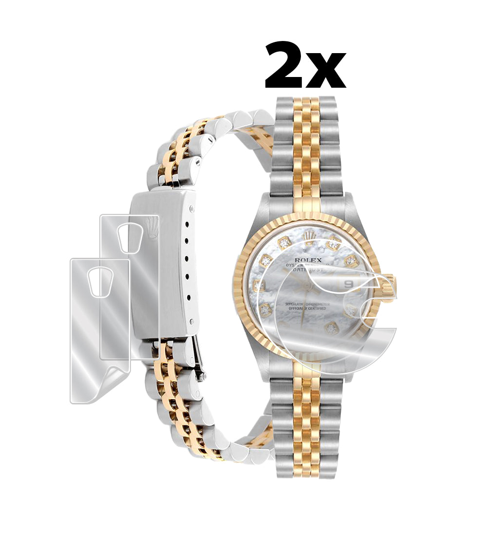 IPG Original for Rolex Lady Datejust Gold Oyster Perpetual Watch 179173 Screen + Lock SCREEN Protector (2 Units) (Hydrogel)
